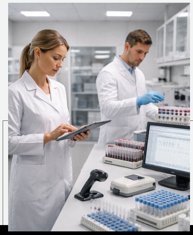 Разработка и внедрение LIMS системы для биотех лабораторий в Химках